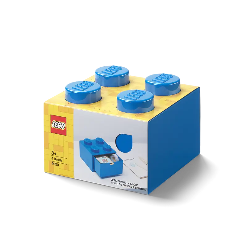 Contenitore Lego con 1 Cassetto Blu