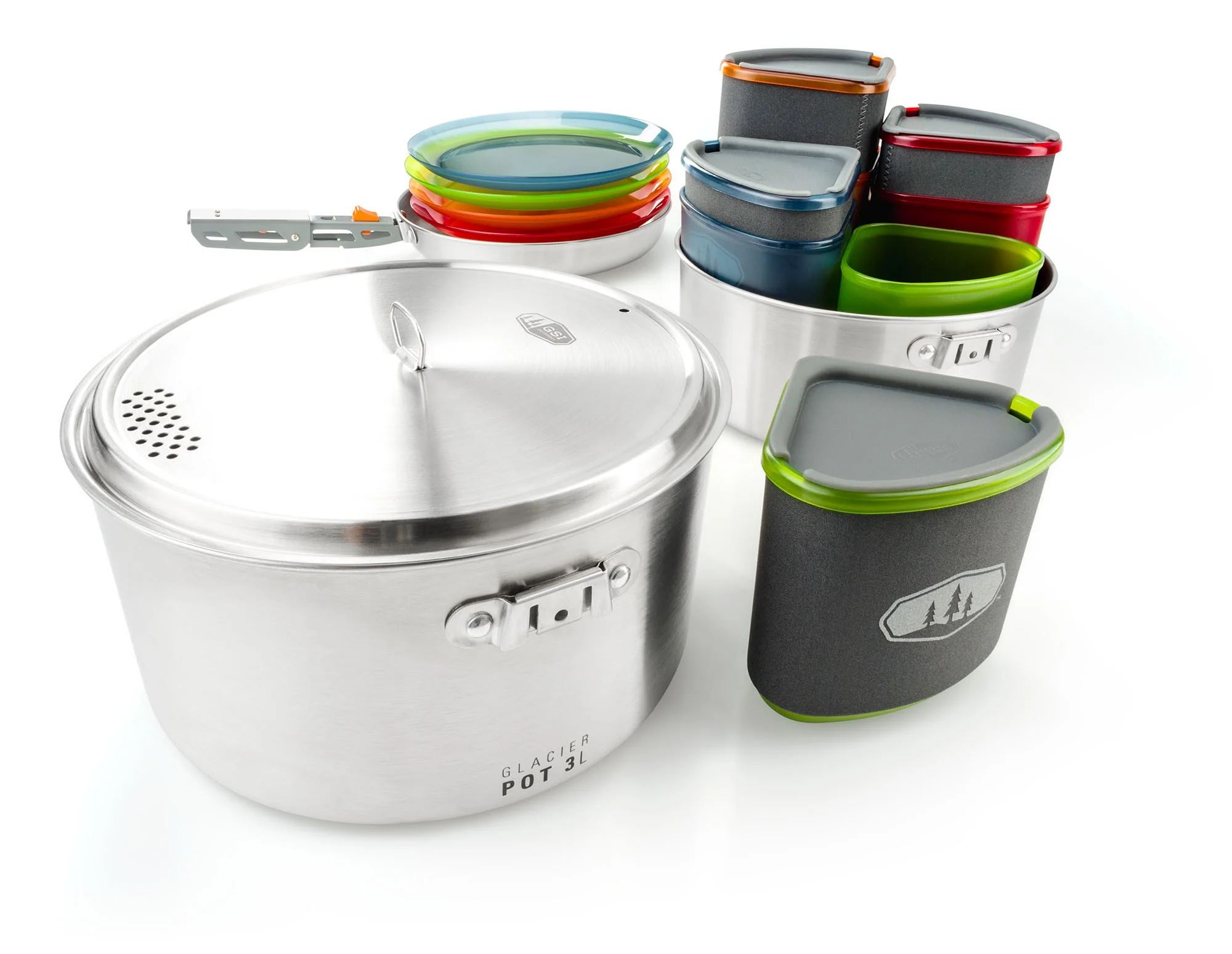 Set Glacier Stainless Camper GSI Outdoor 