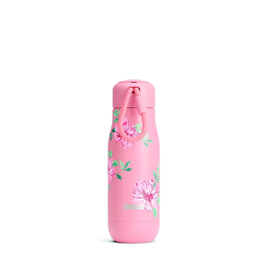 Bottiglia in acciaio inox 350 ml Petalo di rosa Zoku