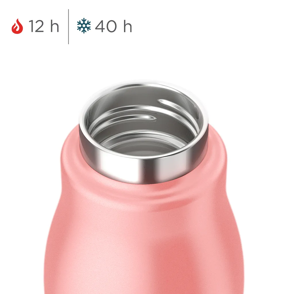 Borraccia in acciaio inox 500 ml Coral Zoku