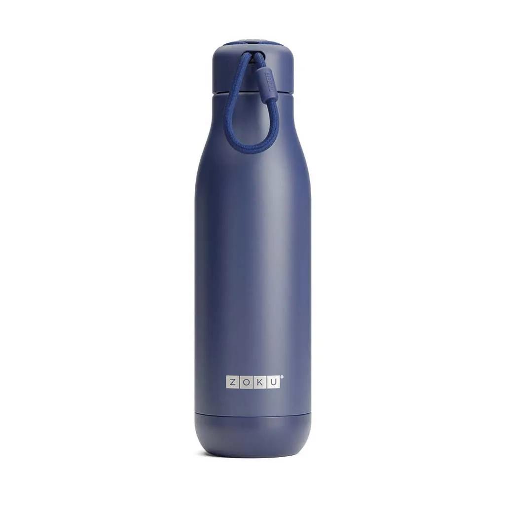 Stainless Steel Bottle 750 ml PC Navy Zoku