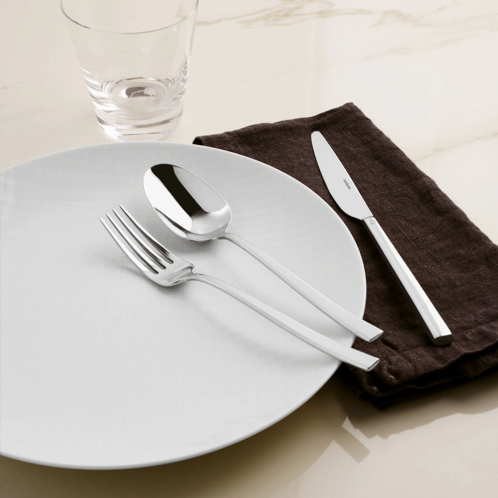 24-piece Cutlery Rock Inox Sambonet