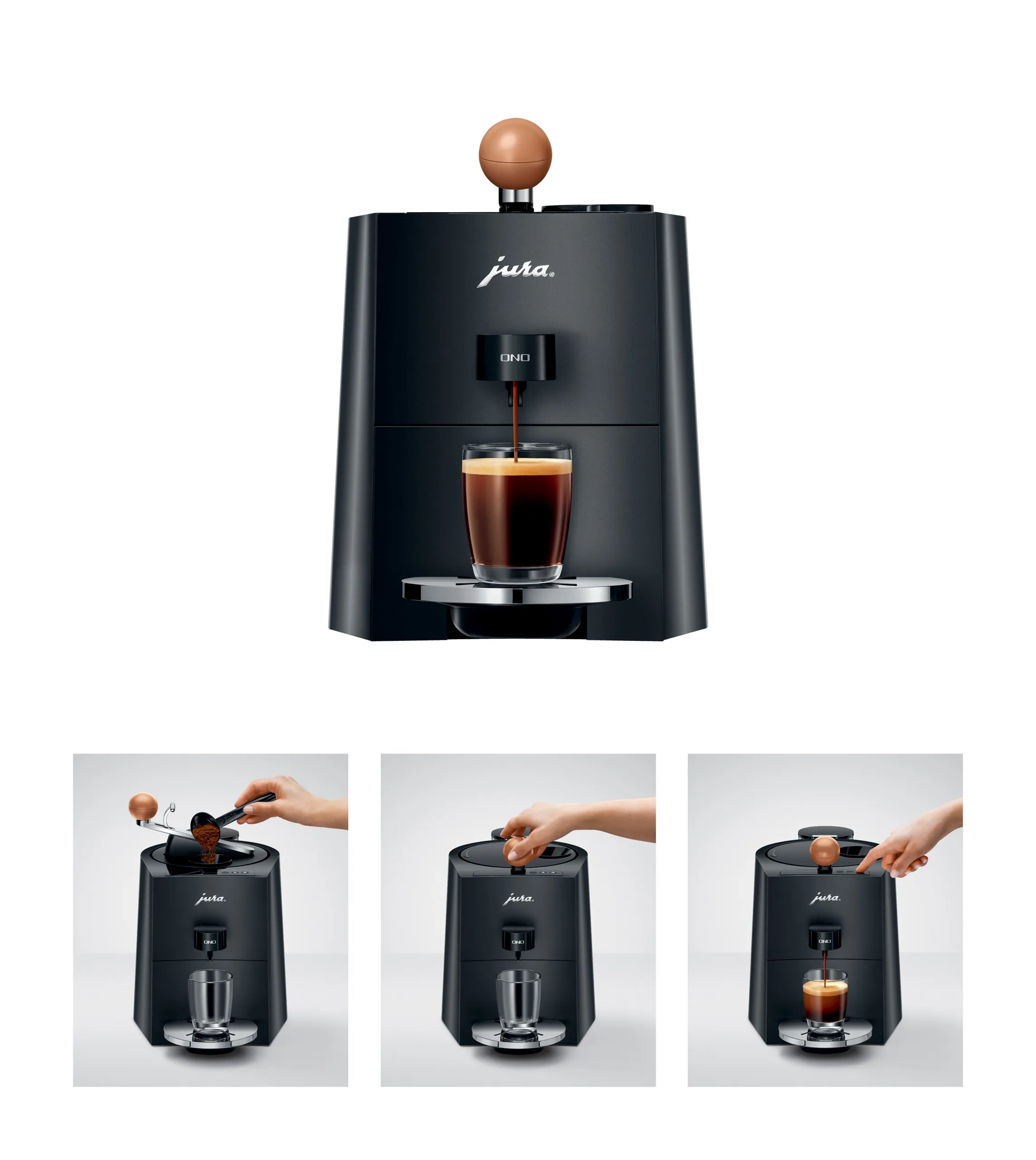 Jura coffee machine ONO Coffee Black