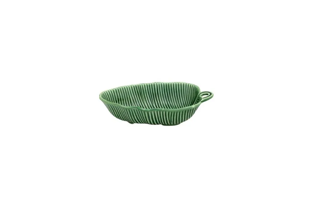 Bowl 21 cm Banana Leaf Green Leaves Bordallo Pinheiro