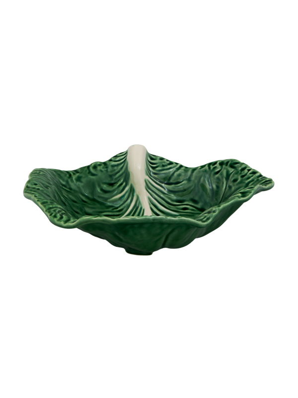 Crooked leaf 35 cm green Couve Bordallo Pinheiro