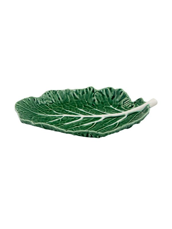 Leaf 28 cm green Couve Bordallo Pinheiro