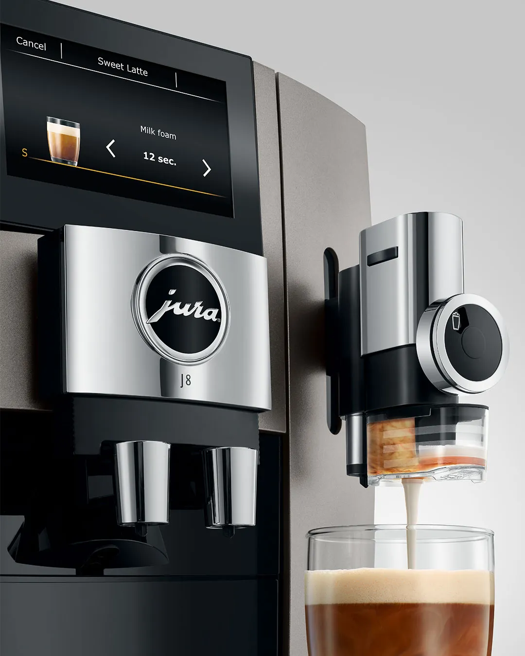 Coffee Machine Jura J8 Midnight Silver