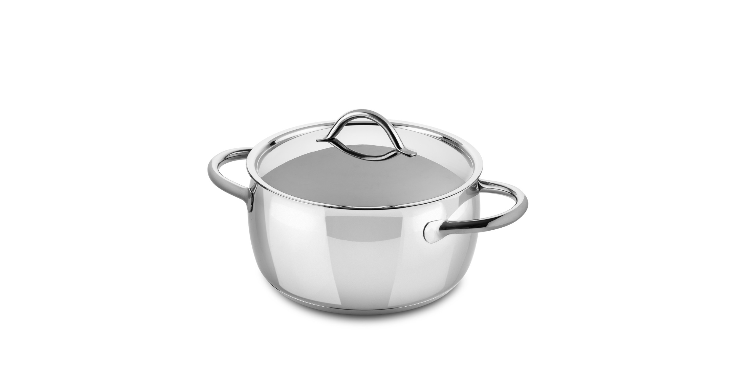 Casserole 2 Handles Mepra 1950 22 cm with lid