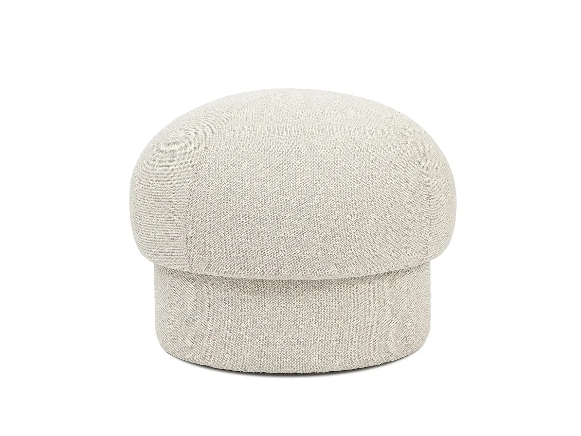 Pouf Uno Design House Stockholm Cream diameter 65 cm