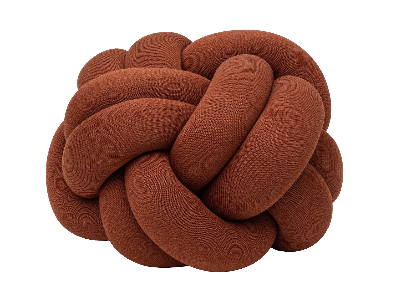 Cushion Knot XL Design House Stockholm Ochre