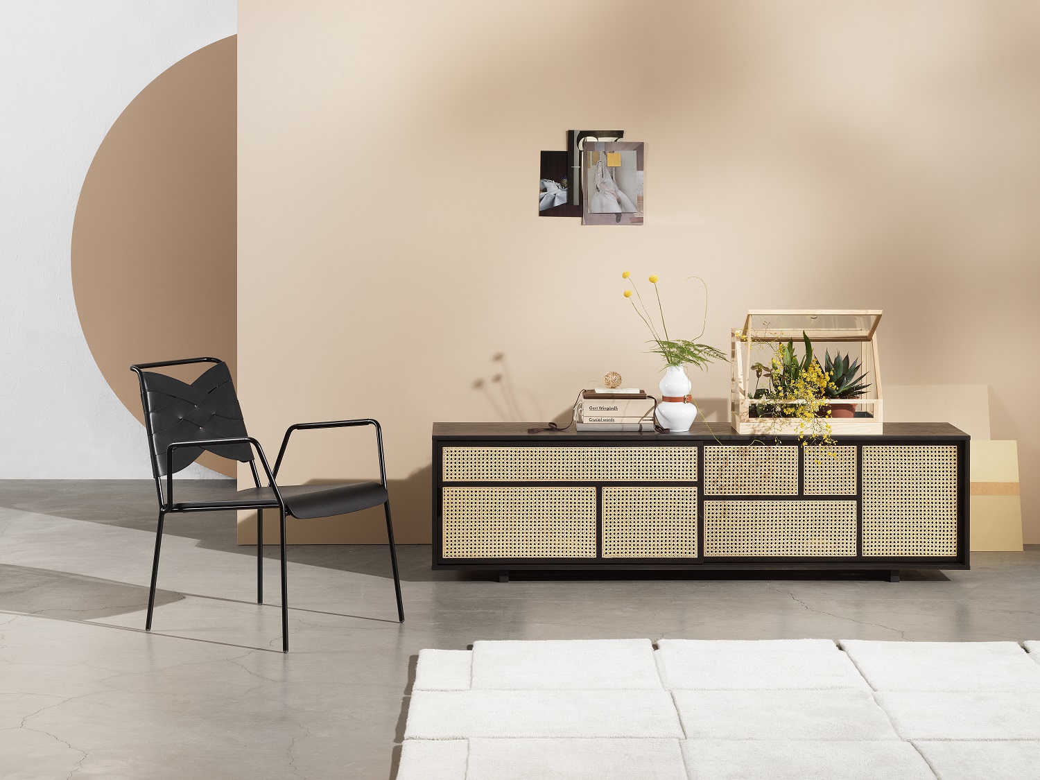 Credenza Bassa Design House Stockholm AIR Black