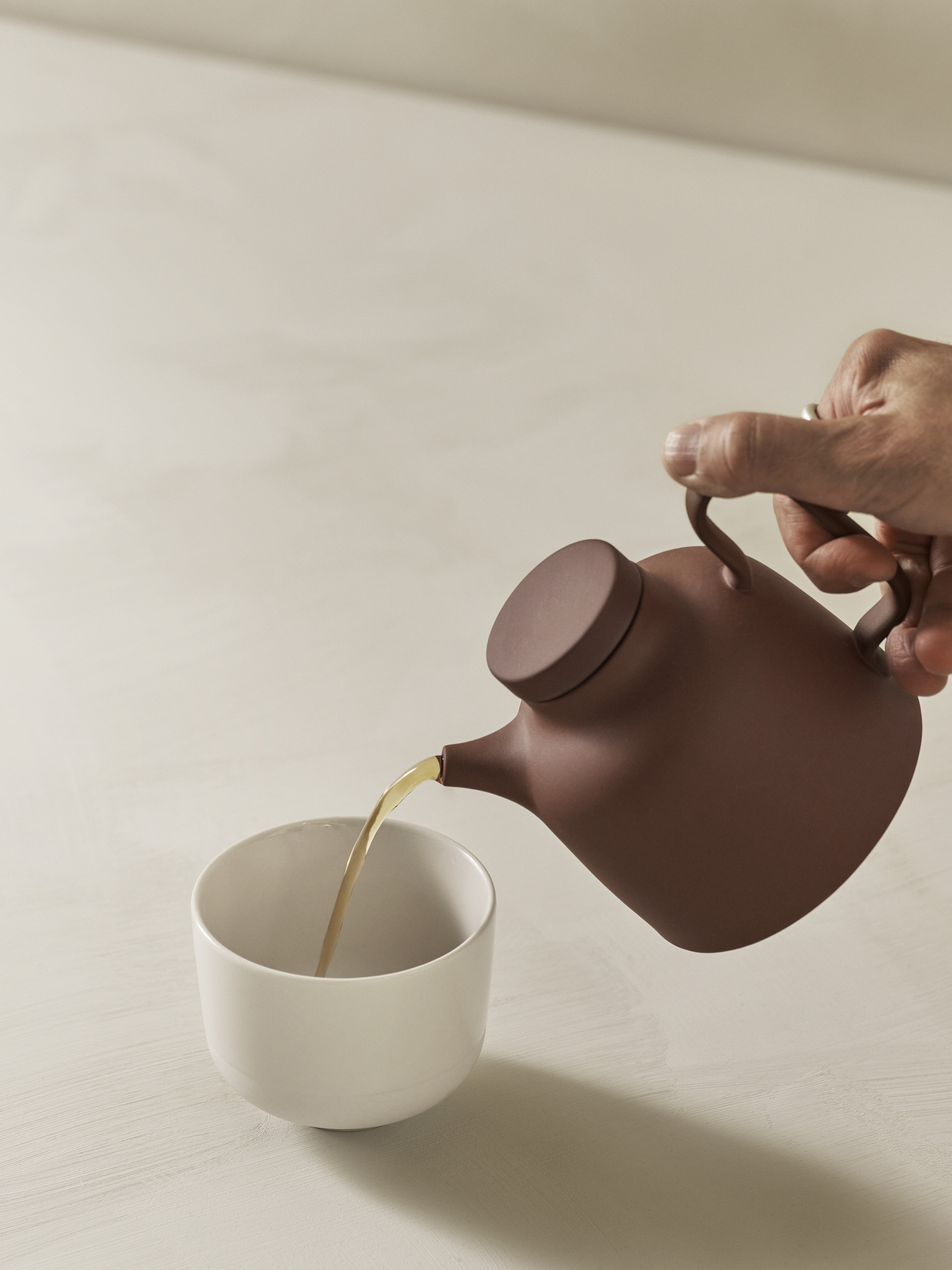 Teapot Design House Stockholm Sand Secrets Red Clay