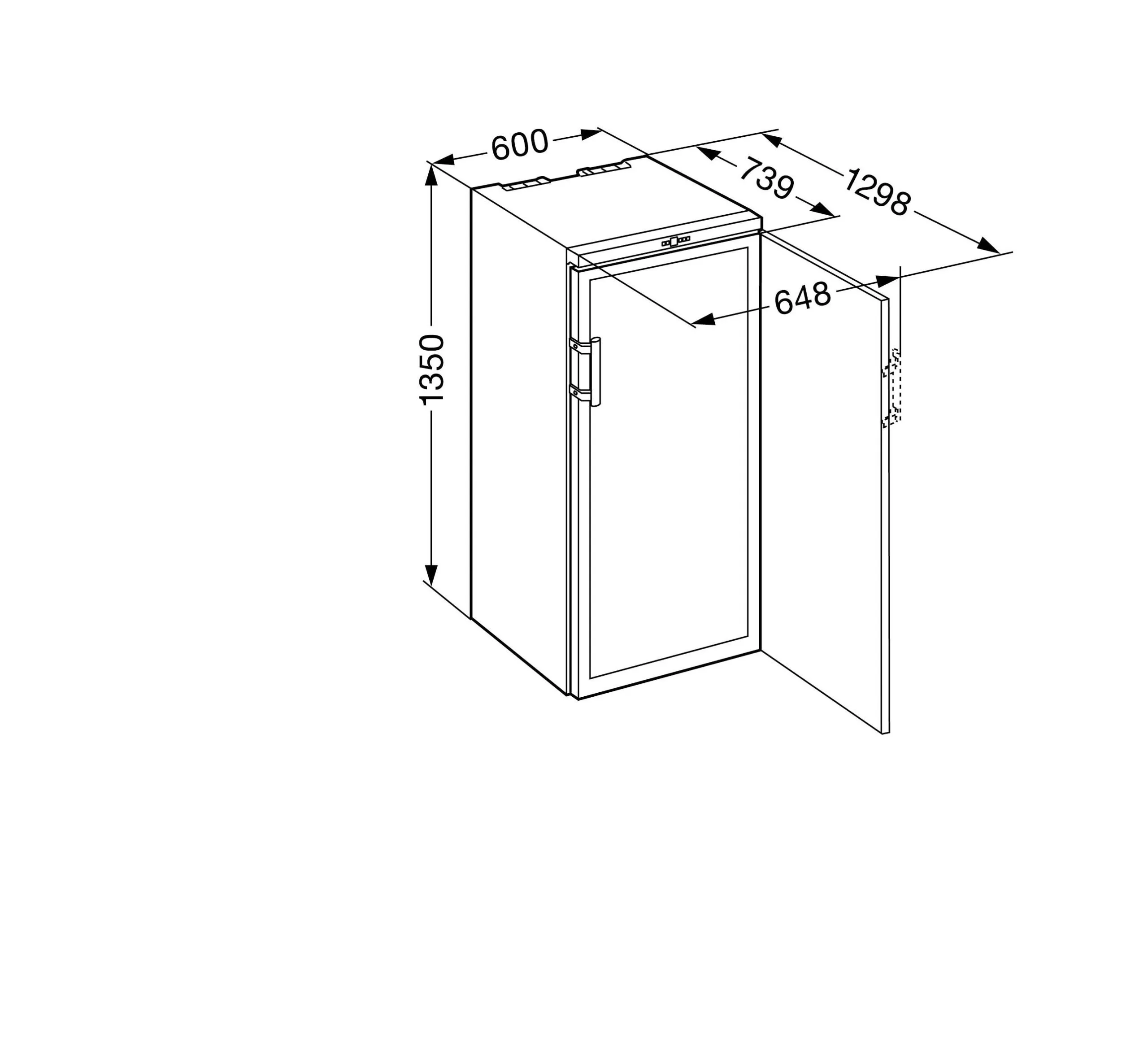 Vinothek WKb 3212 Liebherr Air Conditioned Cellars