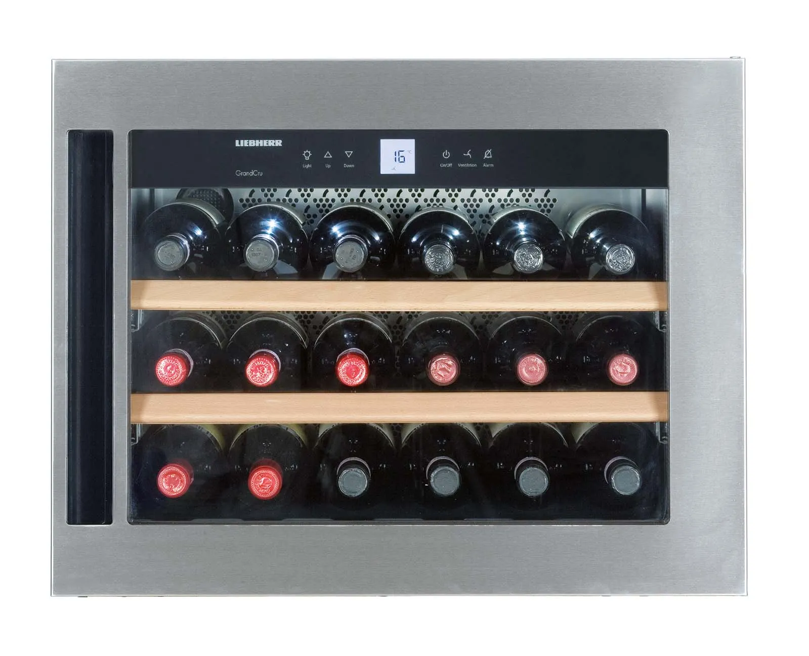 GrandCru air-conditioned cellars that can be integrated -Niche height 45 cm WKEes 553 Liebherr