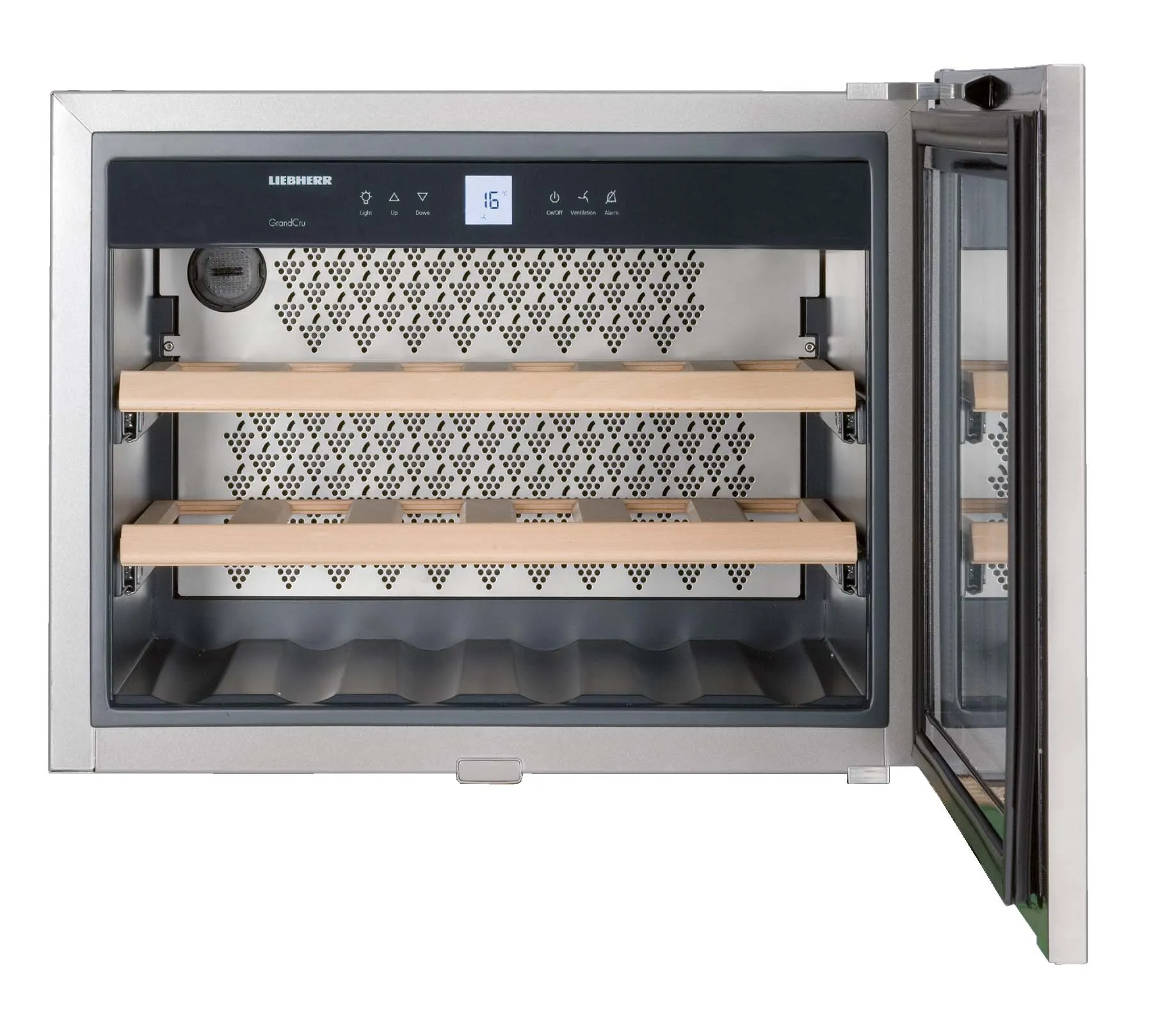 GrandCru air-conditioned cellars that can be integrated -Niche height 45 cm WKEes 553 Liebherr