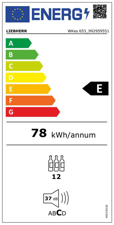 Cantine Climatizzate GrandCru WKes 653 Liebherr