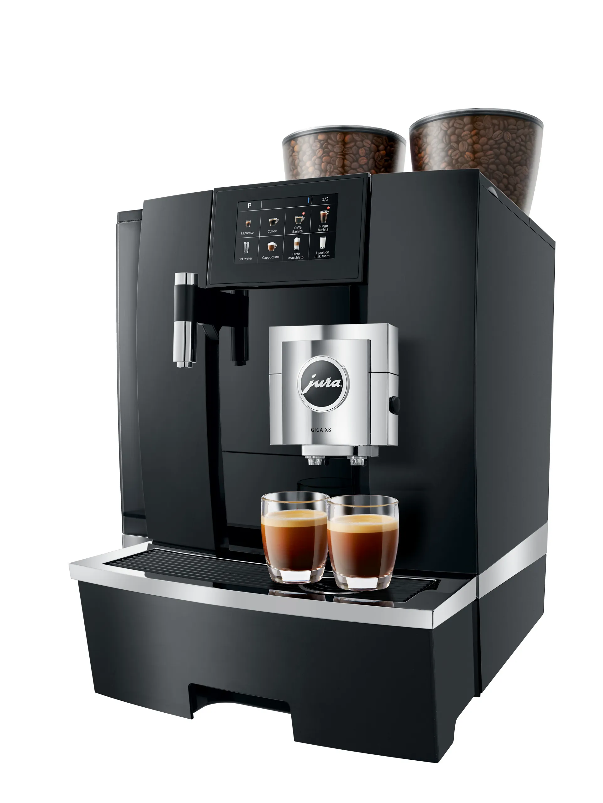 Jura GIGA X8 Aluminum Black coffee machine