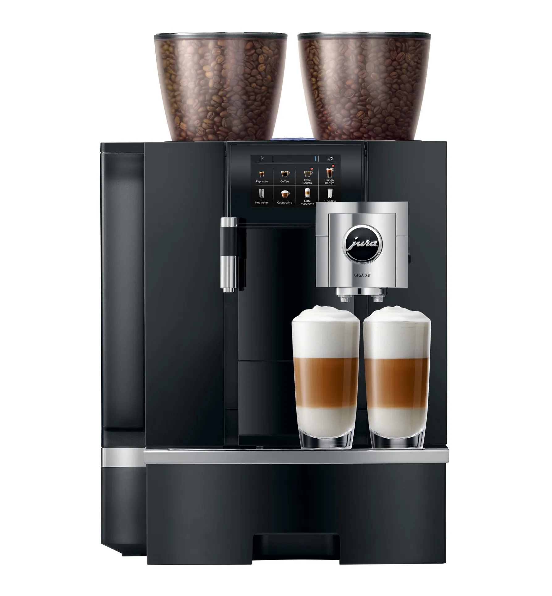 Jura GIGA X8 Aluminum Black coffee machine