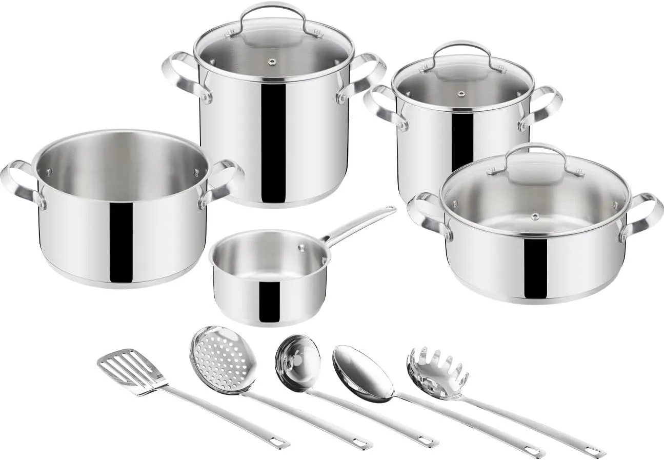 Lagostina Icona Green Cookware Set 13 pieces