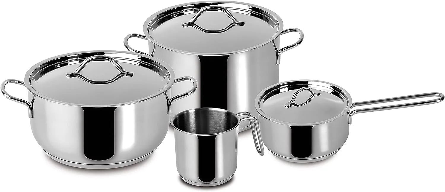 Lagostina Every set 7 pieces induction pots