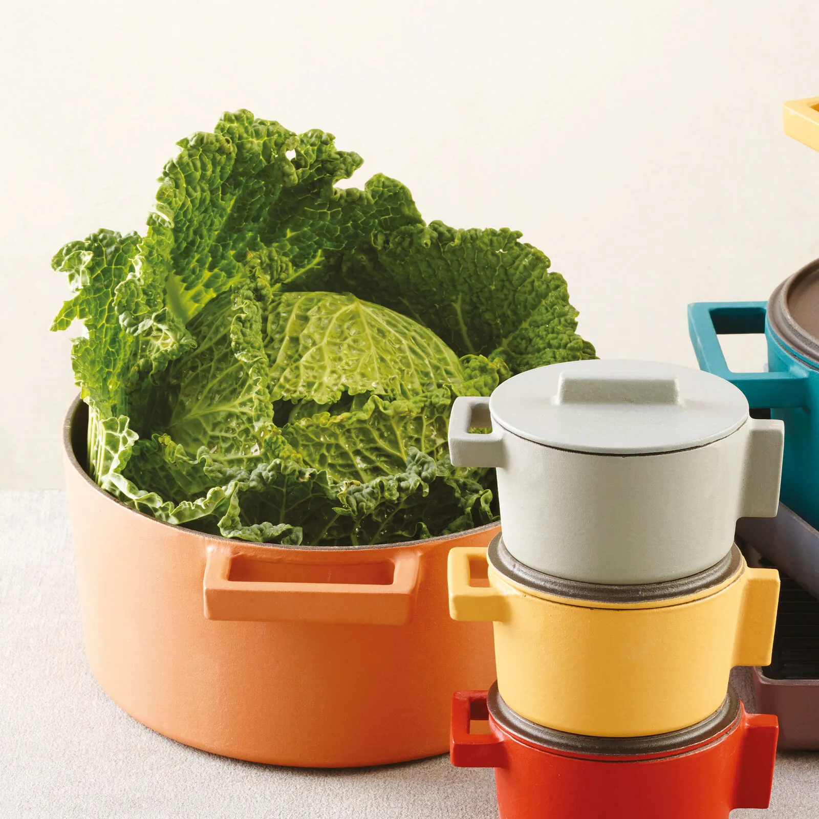 Casseruola Ovale Con Coperchio 30 X 25 cm Terra.Cotto Ghisa Curry Sambonet