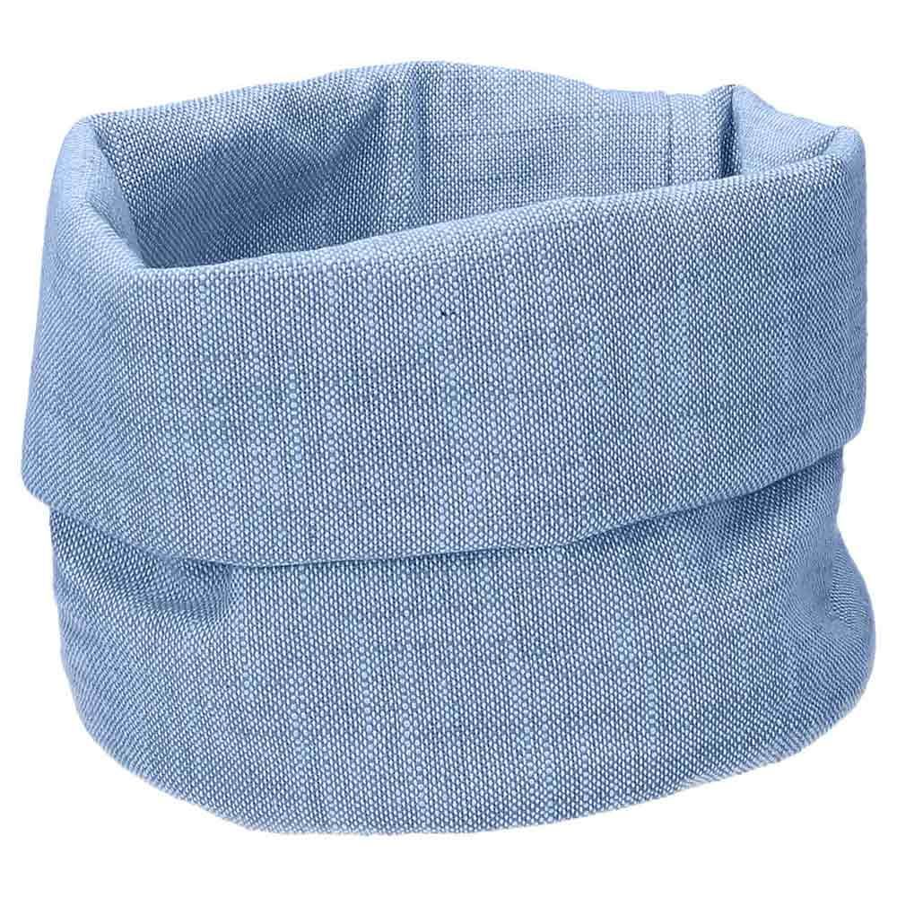 Bread Basket 18 Cm Sea Blue Cotton Blue