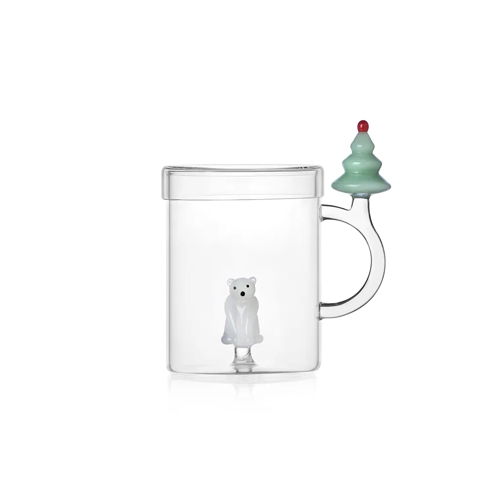 Mug con Coperchio Ichendorf Collezione White Bear and WIsh Tree