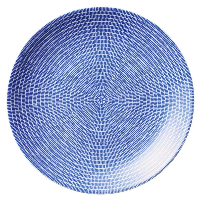 Dinner plate Arabia Finland Avec Blue 26 cm