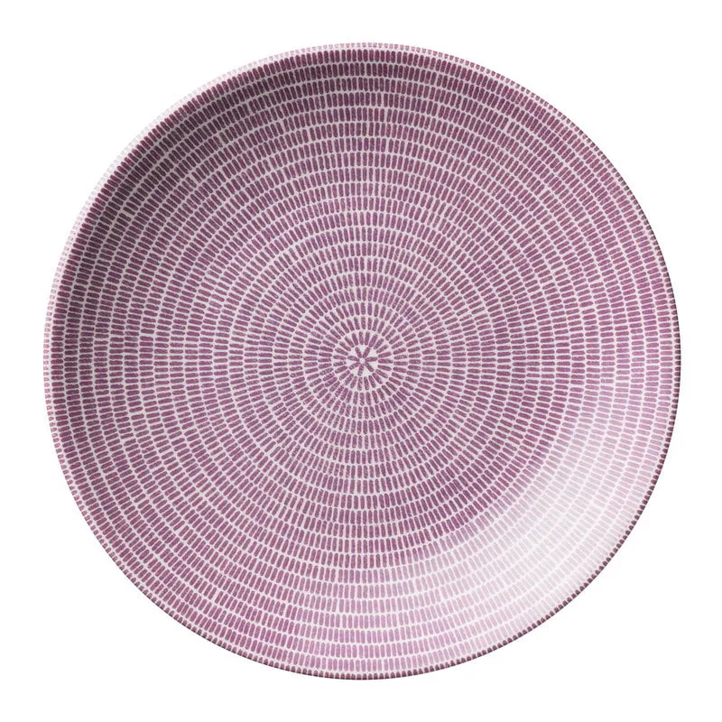 Dinner plate Arabia Finland Avec Purple 26 cm