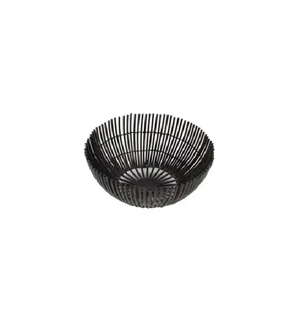 Round Bread Basket with Stainless Steel Wire