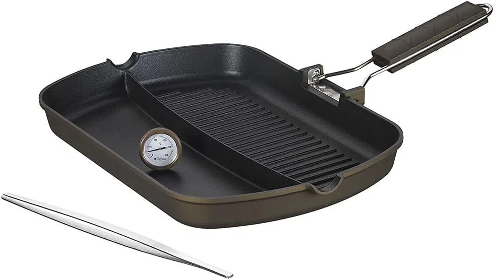 Multifunctional Grilling Set Tognana Diamantea Aluminum Bronze