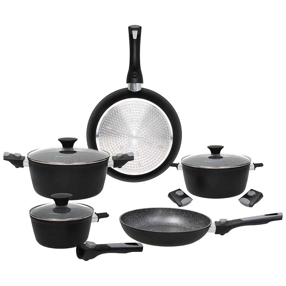 Grancucina Space Saving 8-piece set of pots and pans Tognana