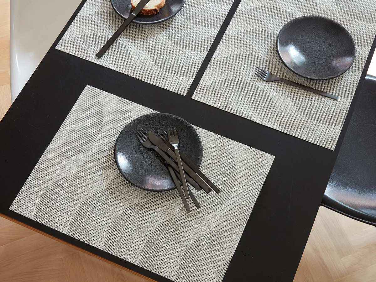 Chilewich Placemat Arc Collection 36cm x 48cm Sesame