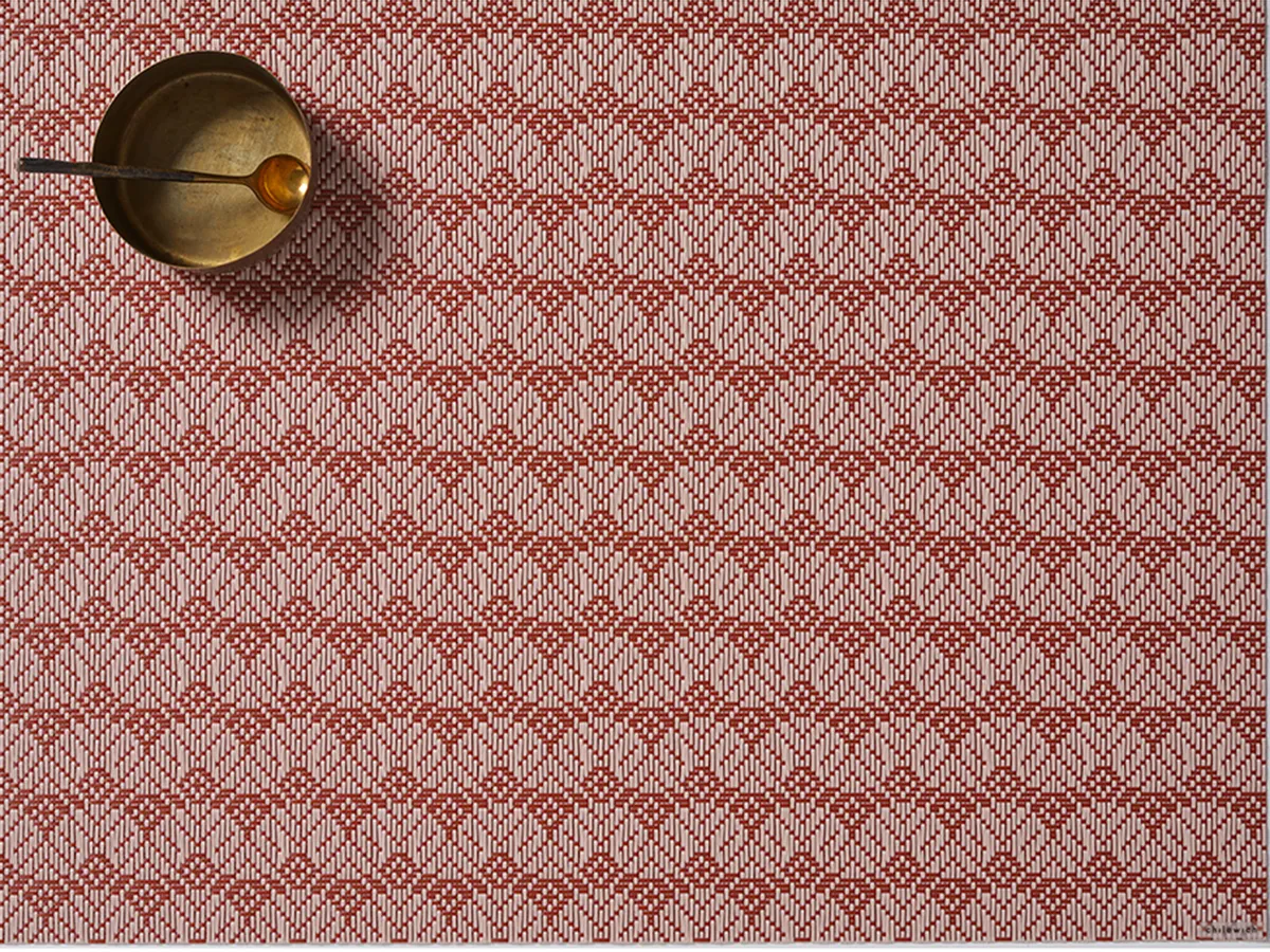 Rectangular placemat Chilewich Swing Paprika 36 cm x 48 cm