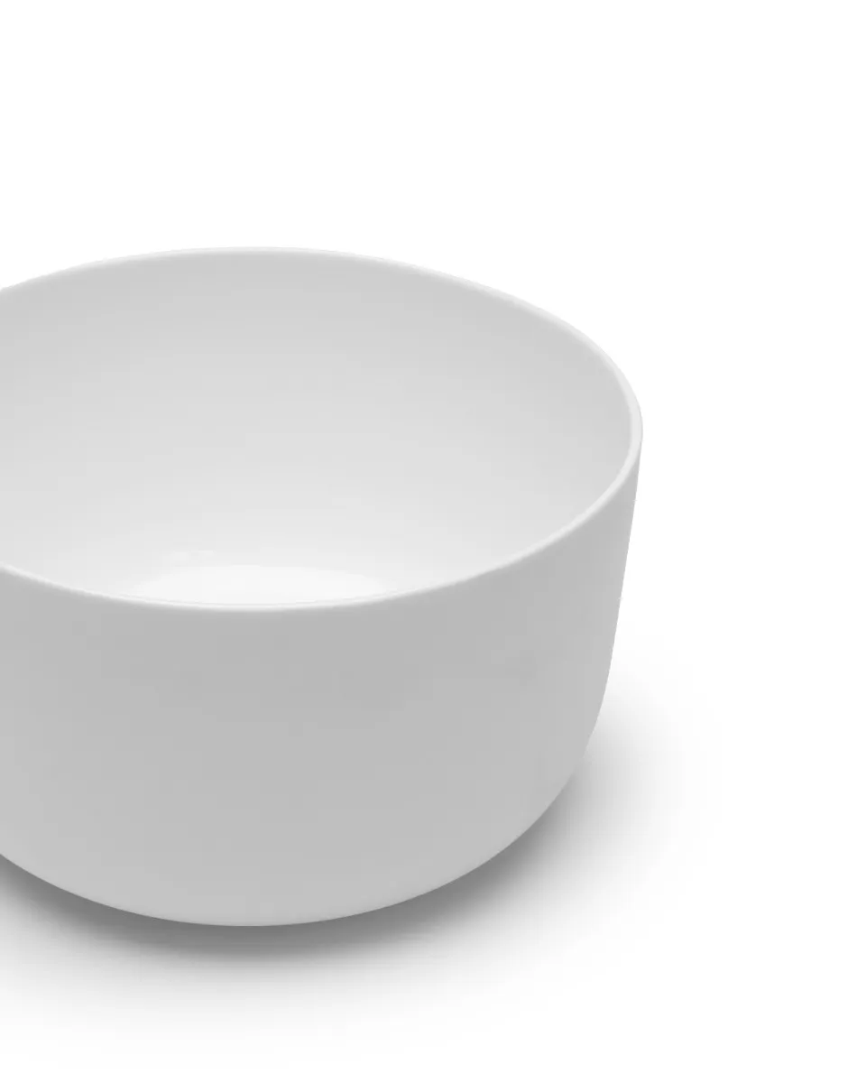 Deep M White Bowl Serax Base Collection L 16 D 16 H 9 CM