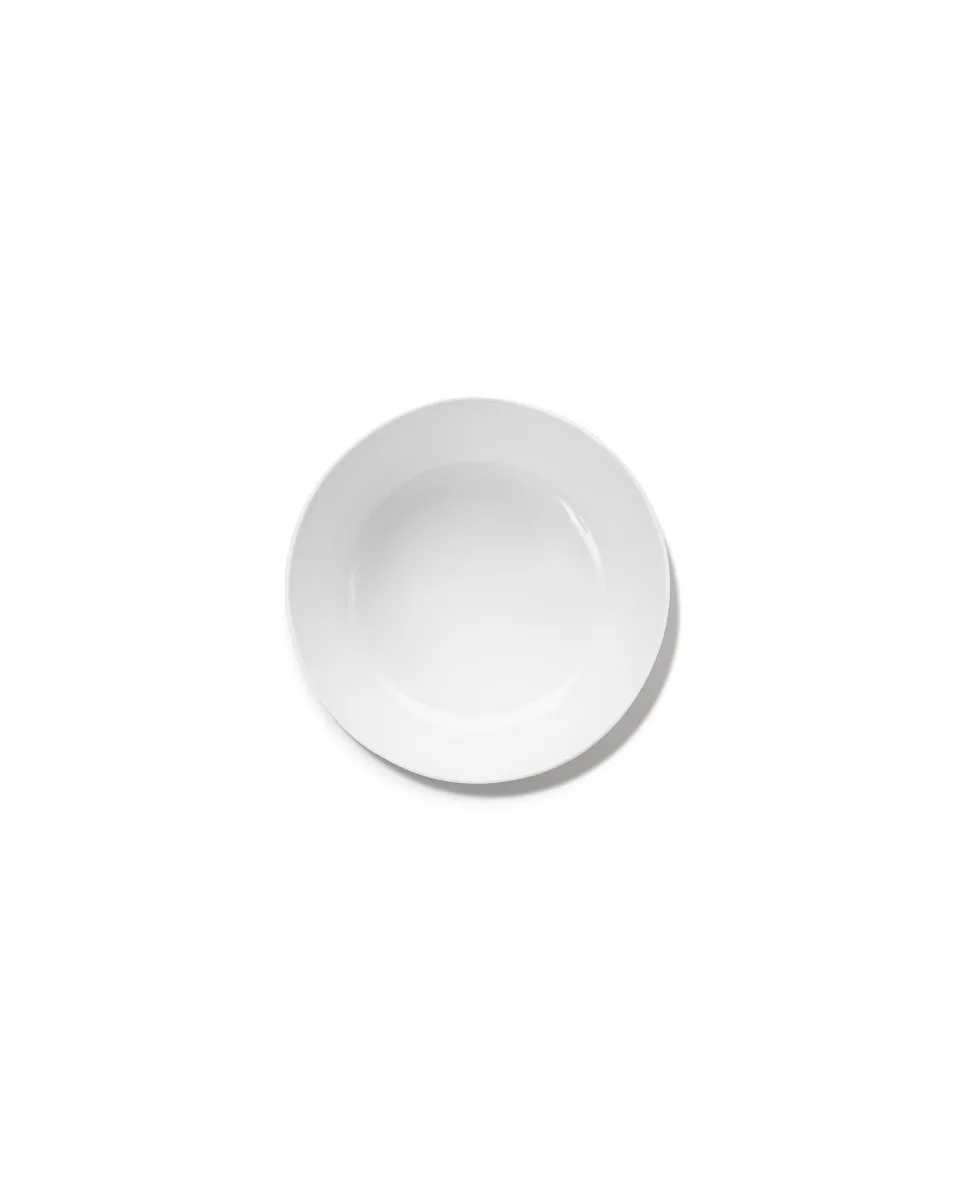 Deep M White Bowl Serax Base Collection L 16 D 16 H 9 CM