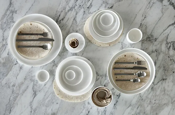 Serax Base Dinnerware Collection by Piet Boon