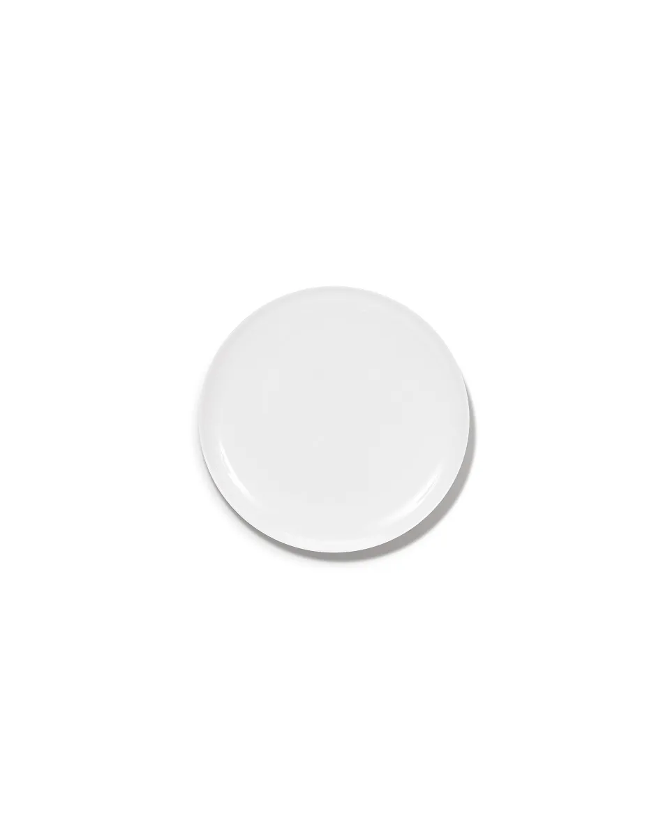 Low Plate S White Base Collection Serax L 16 D 16 H 1.5 CM