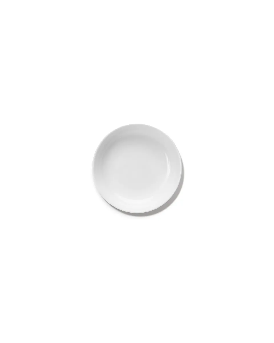 Hight Plate Xs Base Collection Glazed White Serax L 12 P 12 H 3 CM