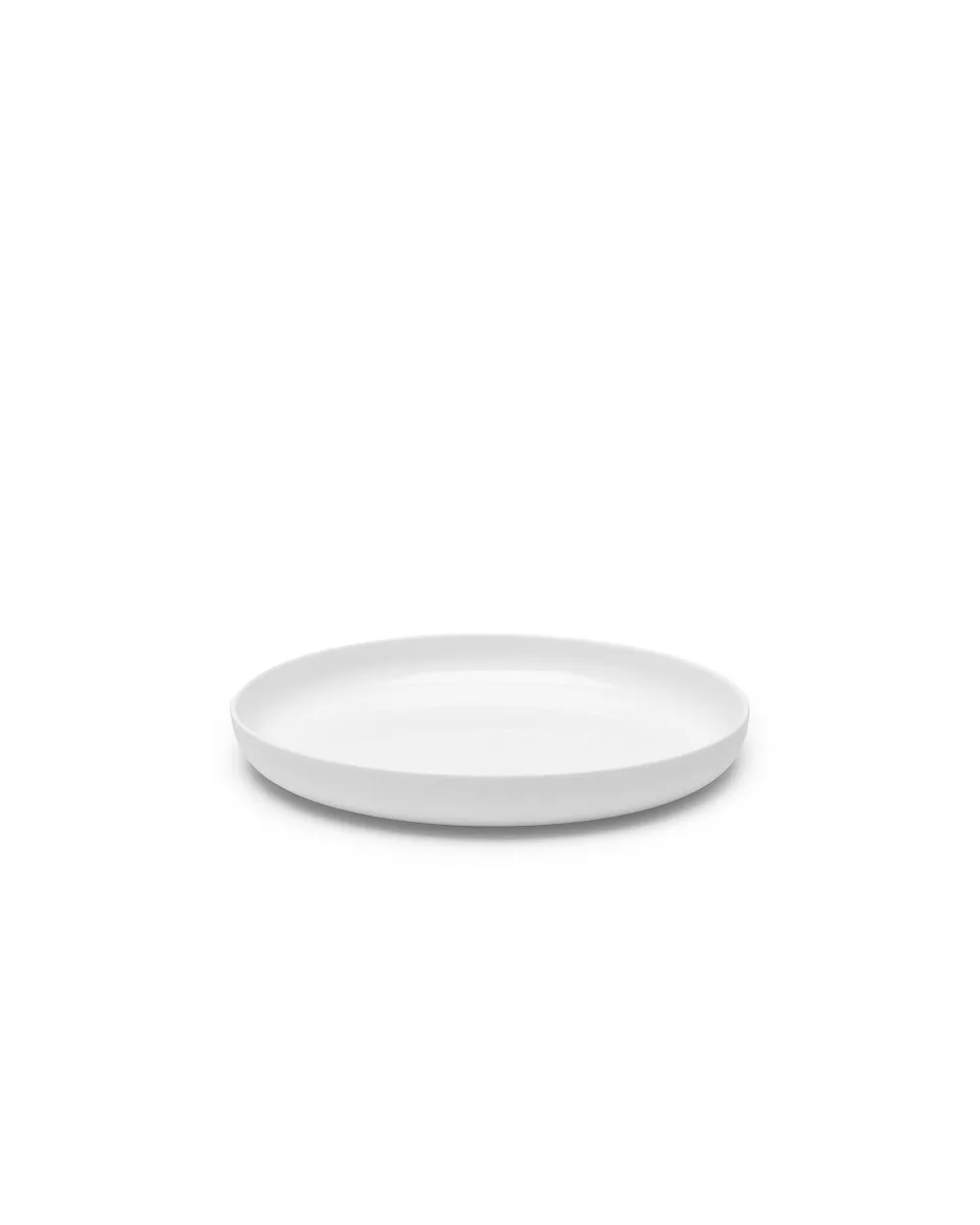 High Plate L Collection White Enamelled Base Serax L 24 D 24 H 3 CM