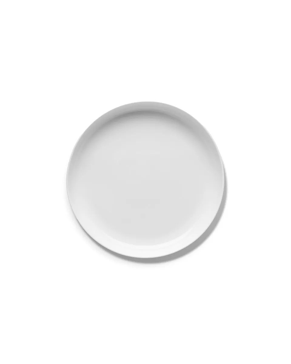 High Plate L Collection White Enamelled Base Serax L 24 D 24 H 3 CM