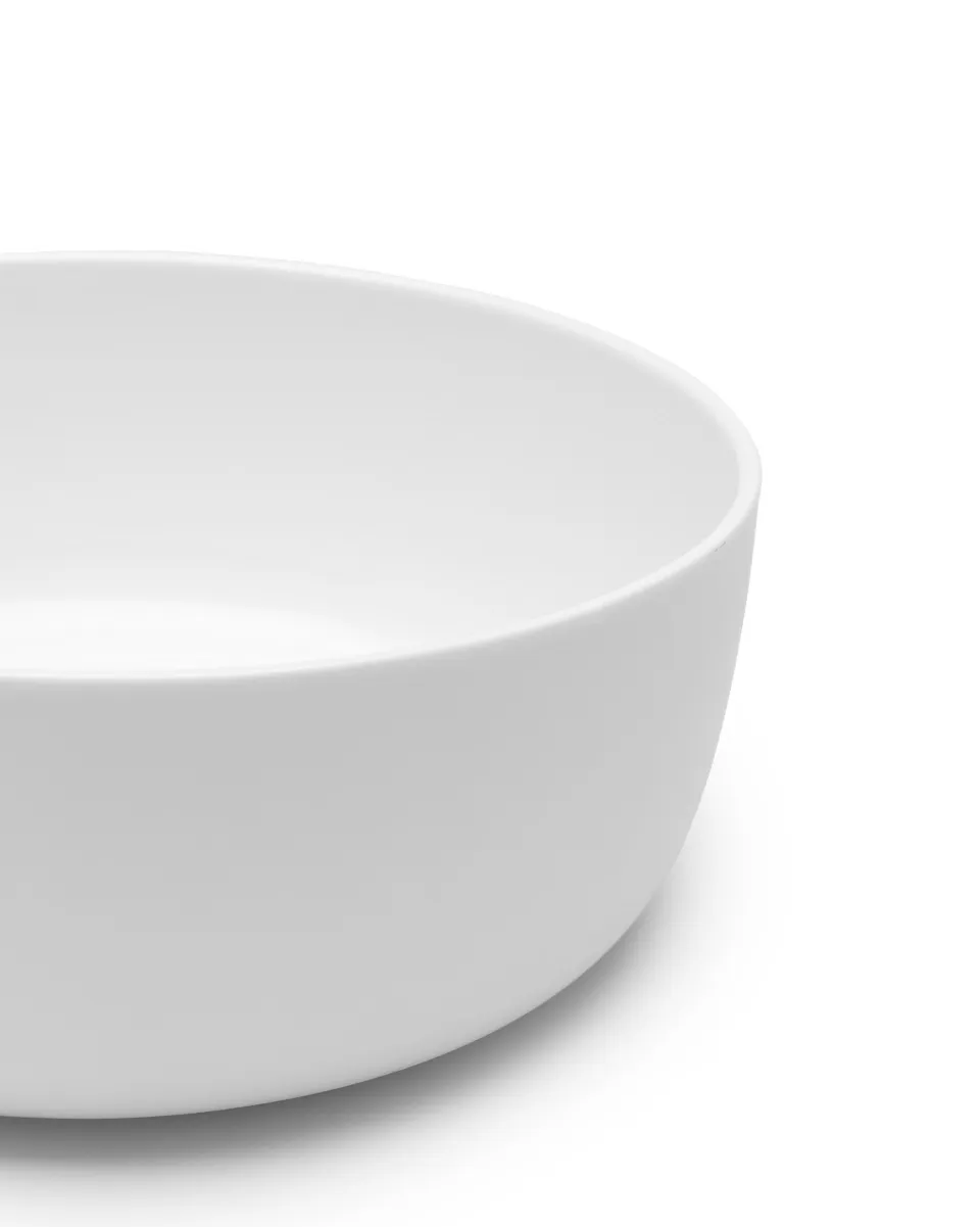 High Bowl L White Base Collection Serax L 20 D 20 H 7.5 CM