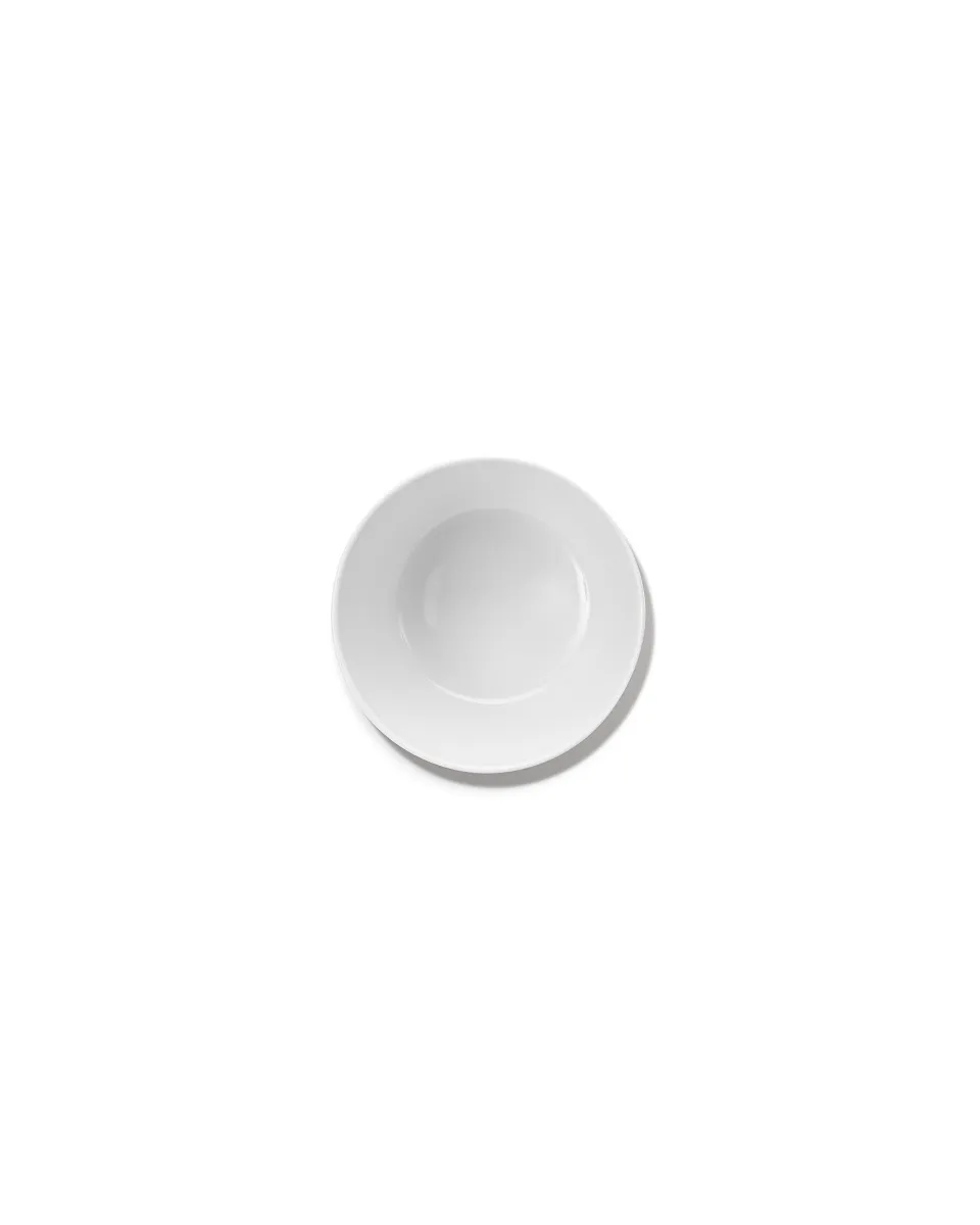 Deep S Bowl White Base Collection Serax L 12 D 12 H 9 CM