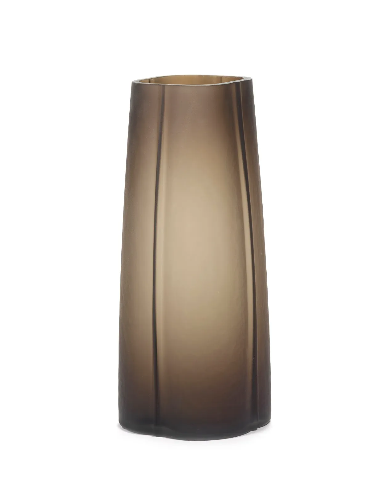 Vase Brown Shapes Collection Serax L 17.4 W 17.4 H 40 CM