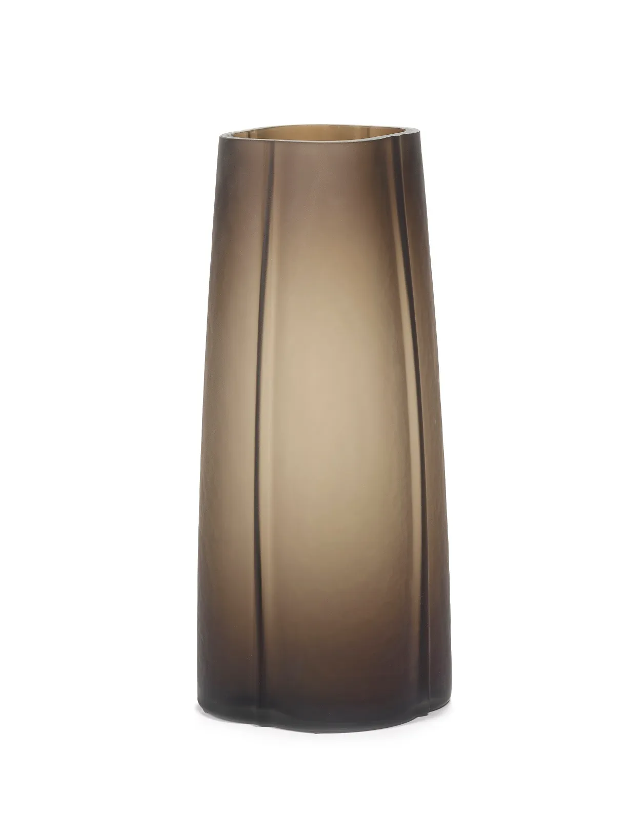 Vaso Marrone Collezione Shapes Serax L 17.4 P 17.4 H 40 CM