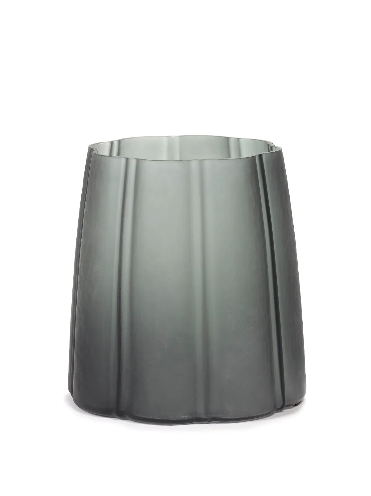 Vase Dark Grey Shapes Collection Serax L 28 W 28 H 30 CM