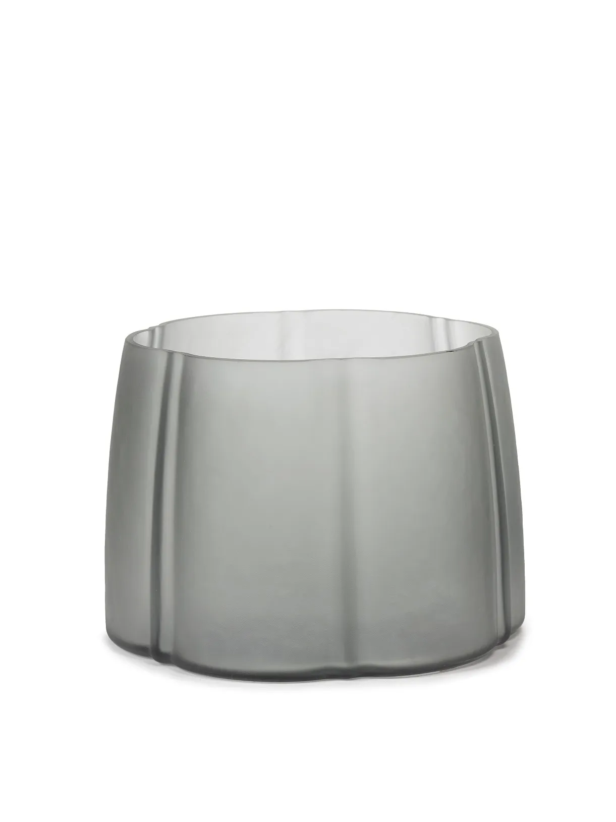 Vaso Grigio Collezione Shapes Serax L 30 P 30 H 22 CM