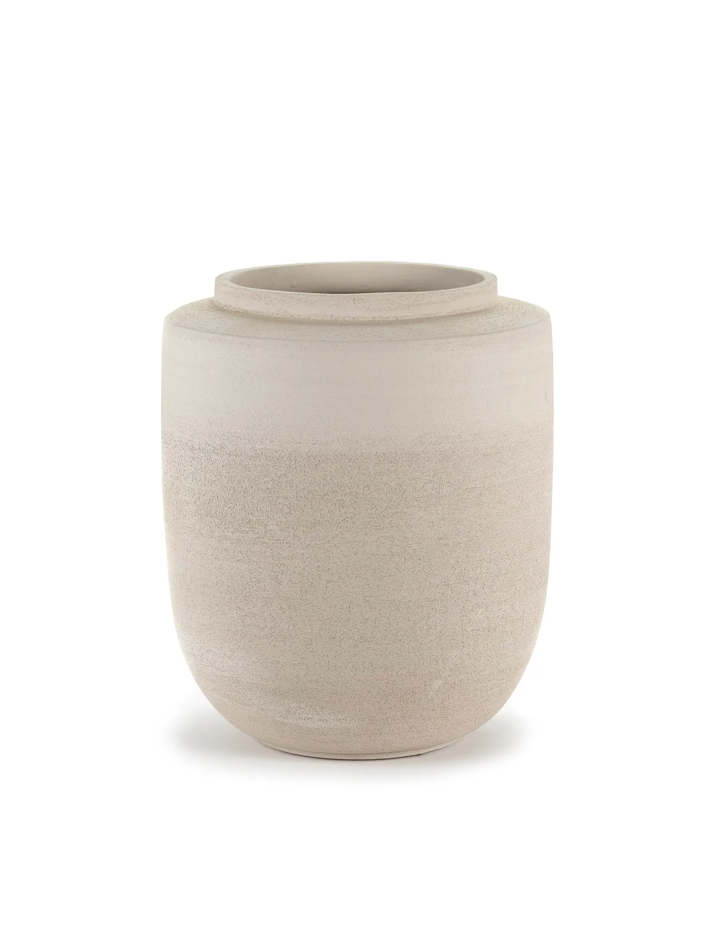 Vaso M Beige Collezione Volumes Serax L 34 P 34 H 40 CM