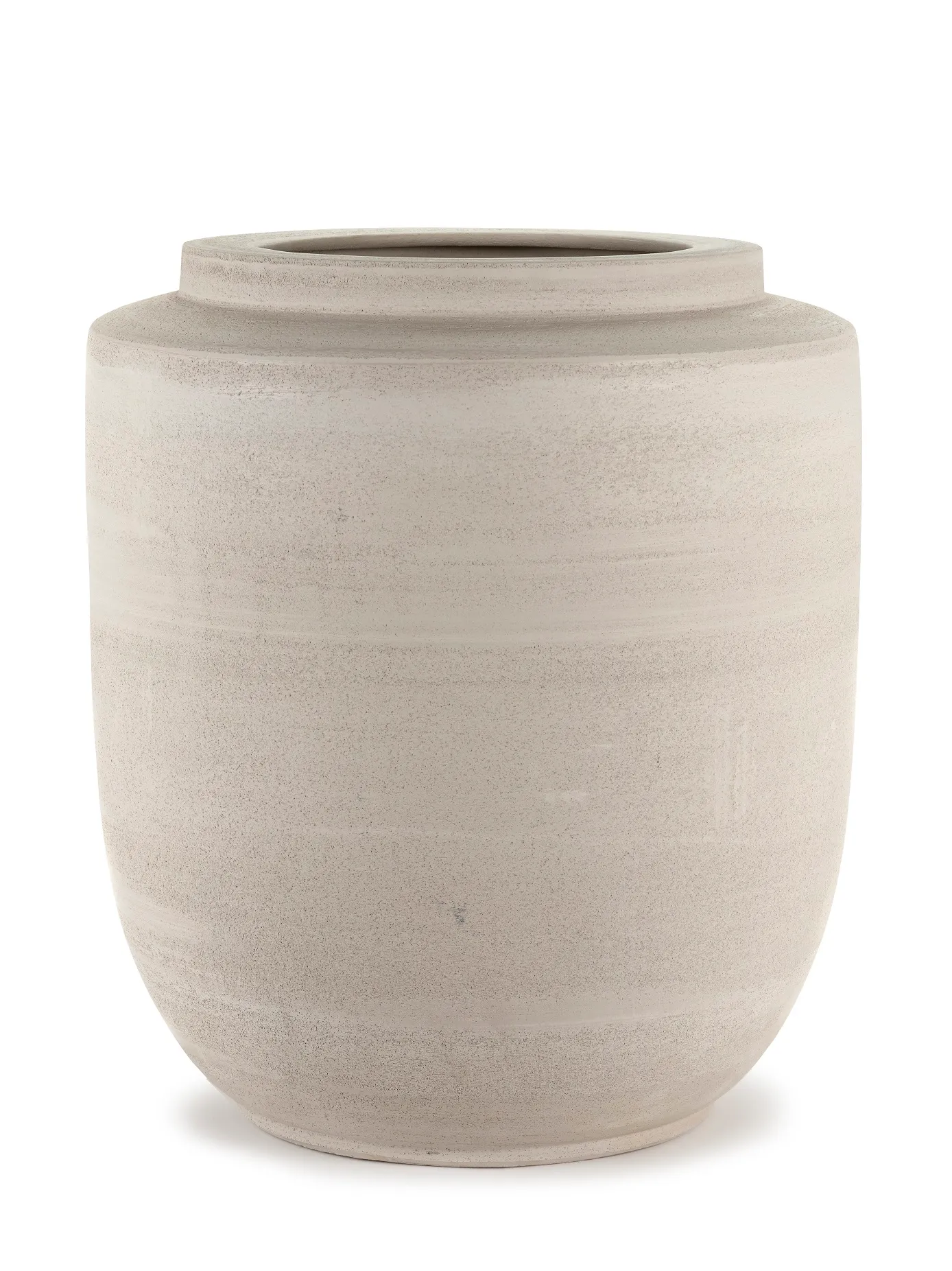 Vaso per piante M Beige Collezione Volumes Serax L 52 P 52 H 59 CM