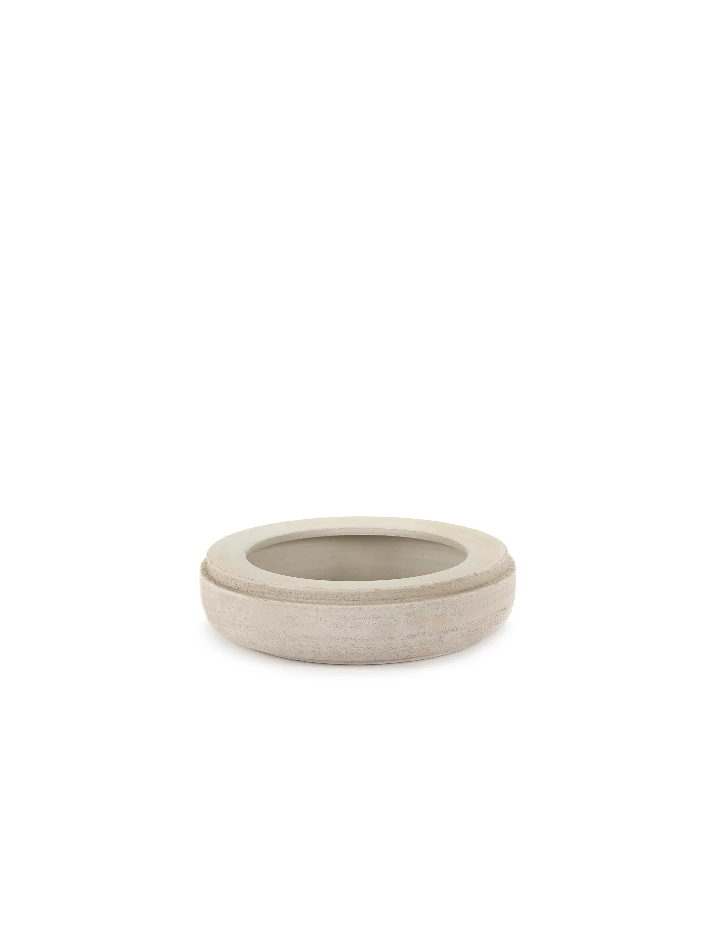 Bowl M Beige Volumes Collection Serax  L 29 W 29 H 8 CM